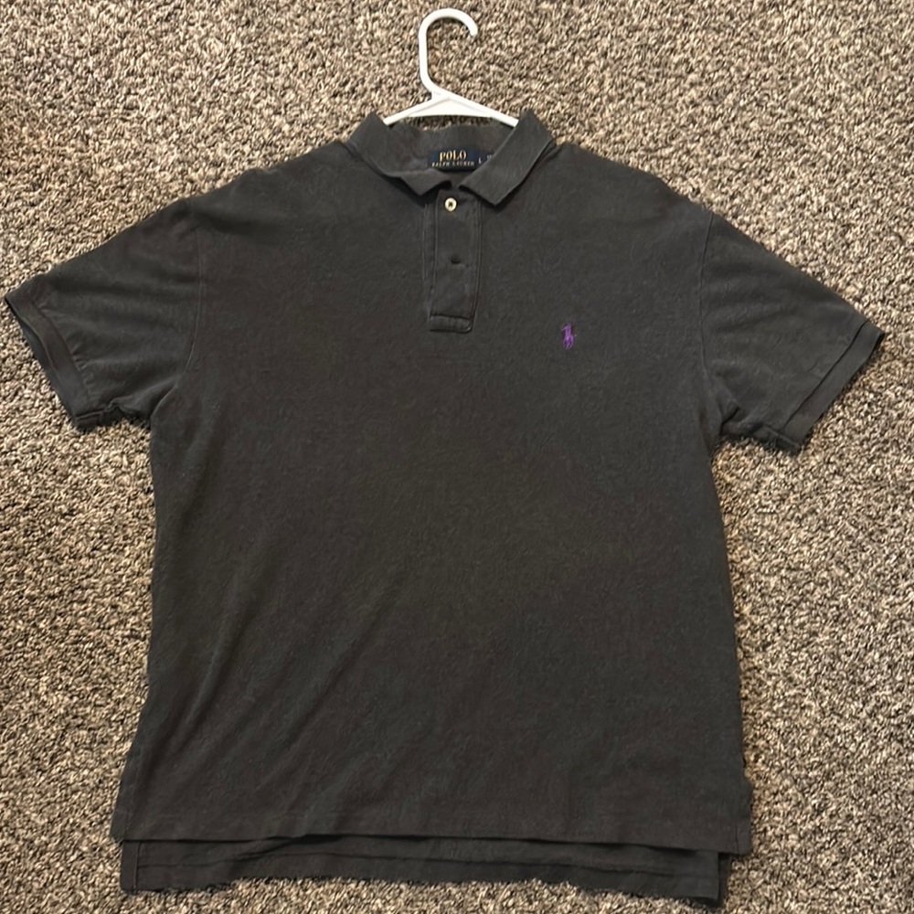 Polo by Ralph Lauren Men's Black Polo Shirt